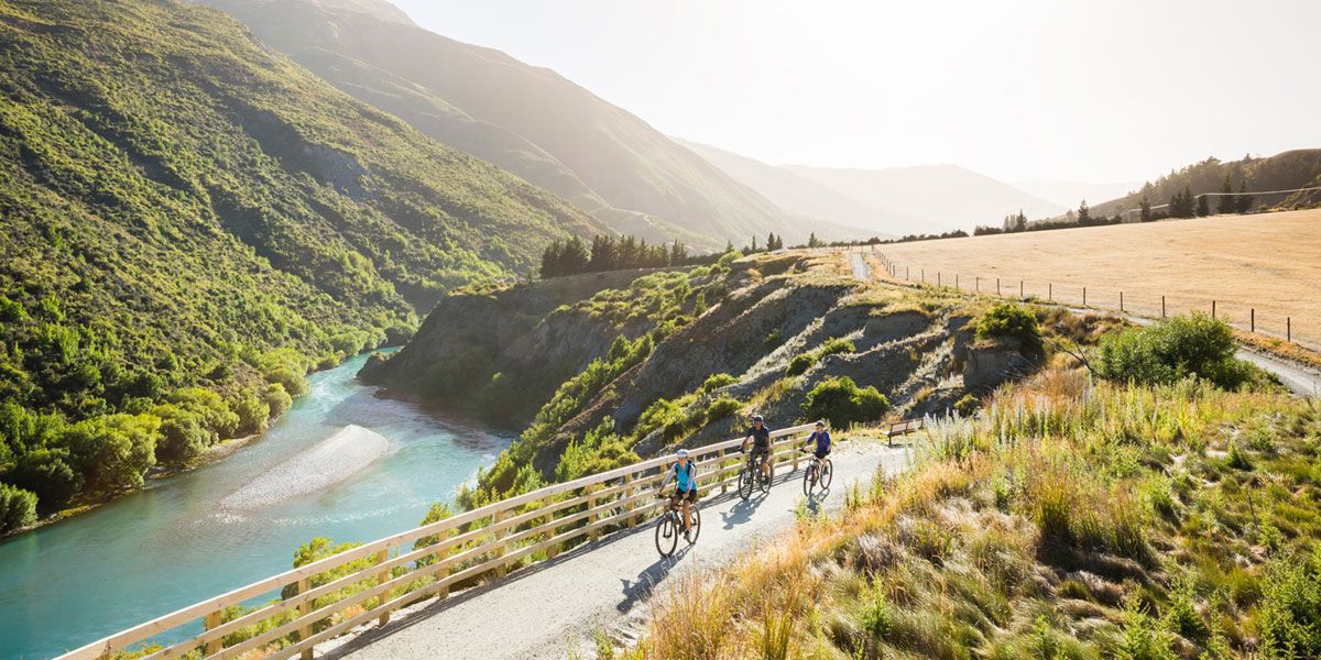 Bike Gibbston River and Queenstown Trails