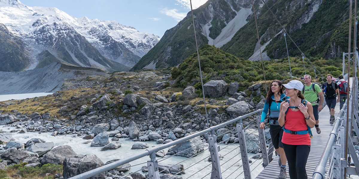 Hike Aoraki Mt Cook National Park