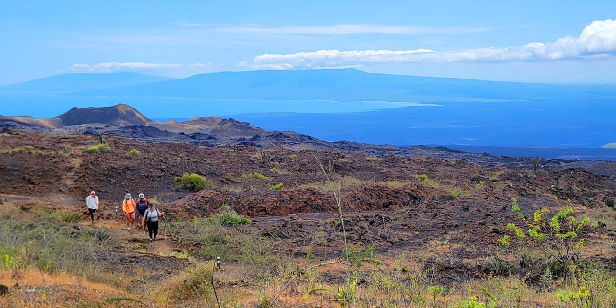 Snorkel and hike Floreana Island